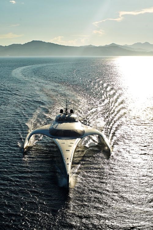 Adastra by John Shuttleworth Yacht Design.