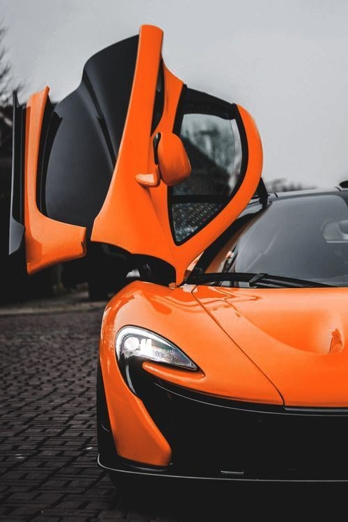 Orange McLaren.