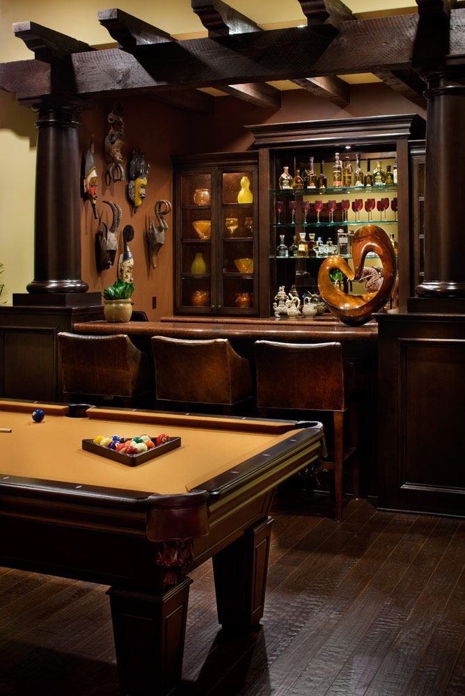 Man cave.