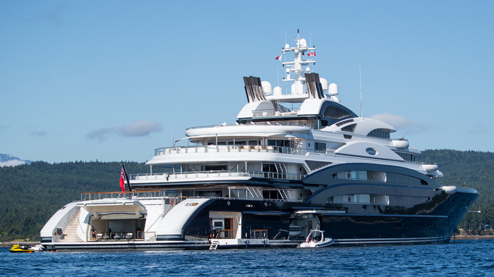 Luxury Mega Yacht Serene 134M.