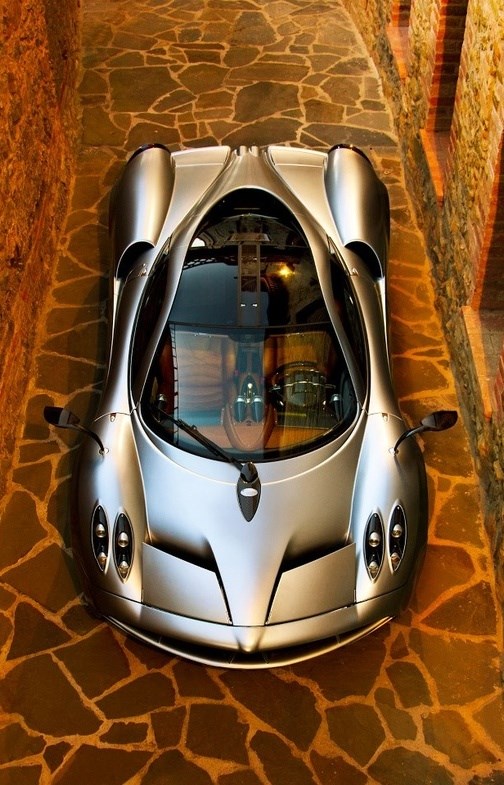 Champagne Car Pagani Zonda R.