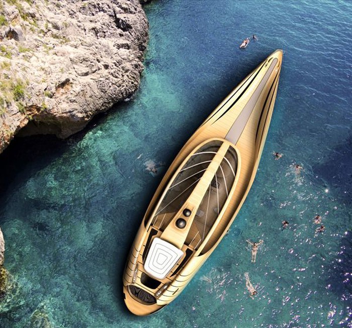 Yacht concept "Cronos".