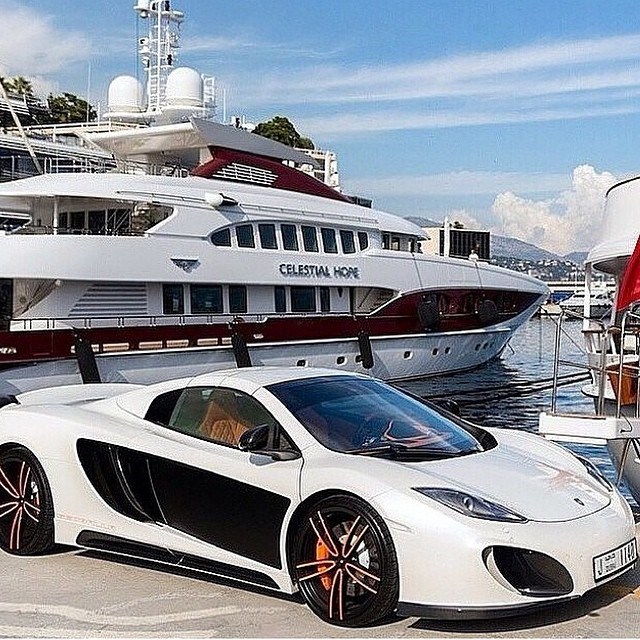 Mclaren in Monte Carlo.