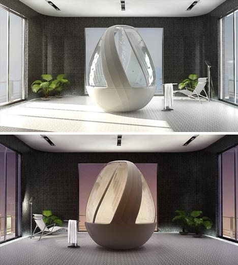 It's shower, bath and jacuzzi in one! 