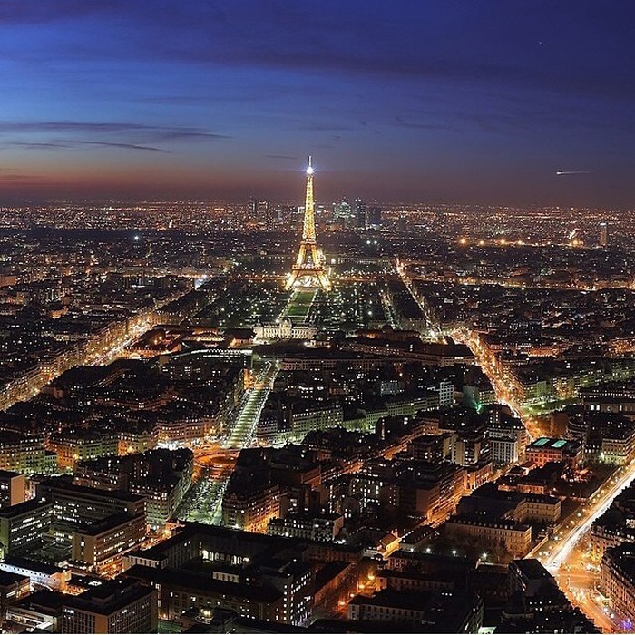 Paris by night.