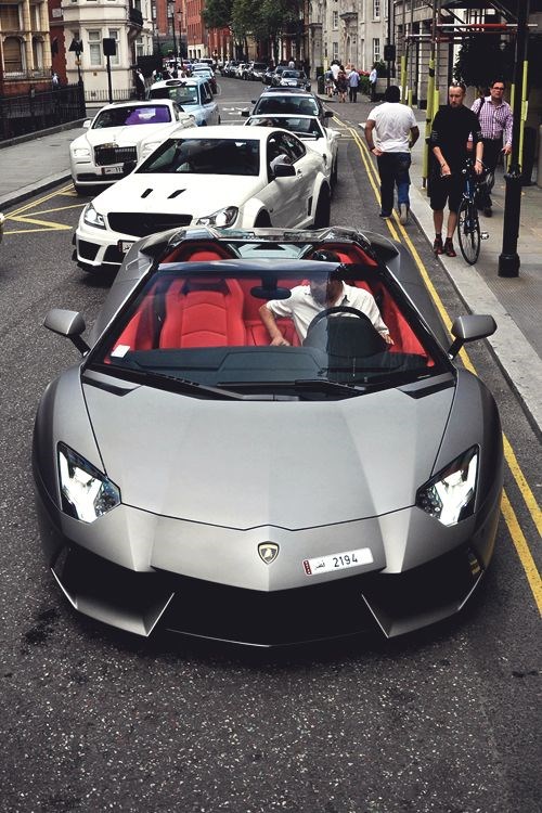 Lamborghini in London.