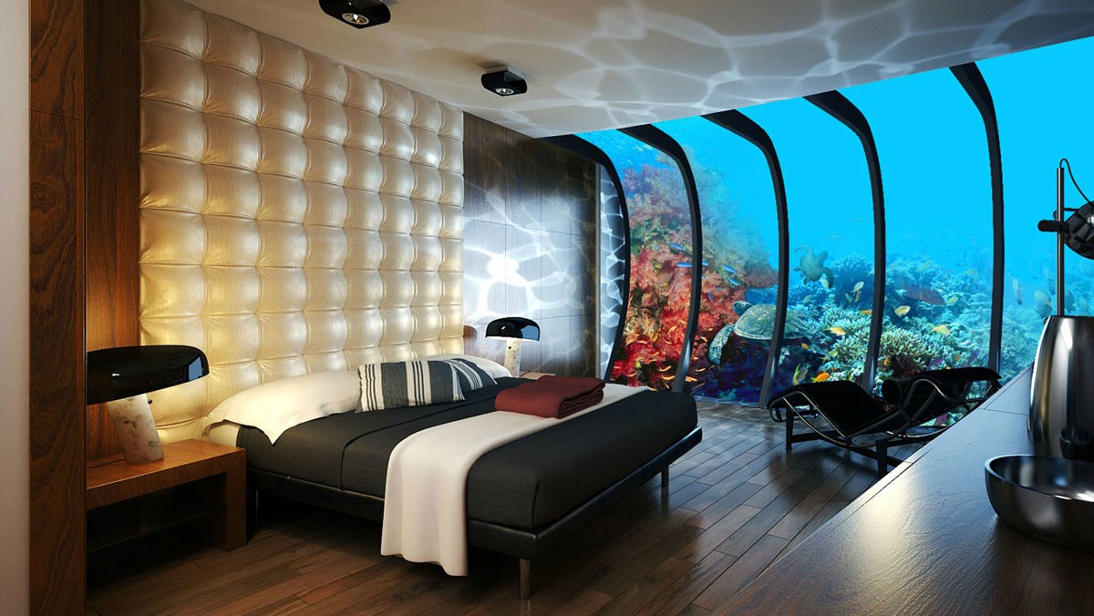 Water Discus Hotel - Underwater hotel in Dubai.