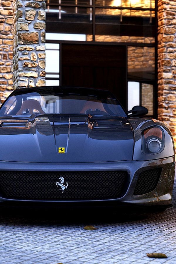 Ferrari 599 GTO.