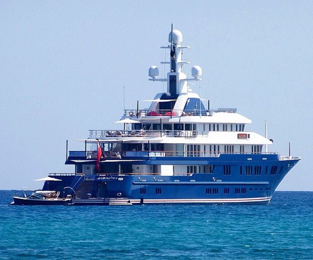 284ft Mega Yacht 'Northern Star' off the Coast of St. Tropez