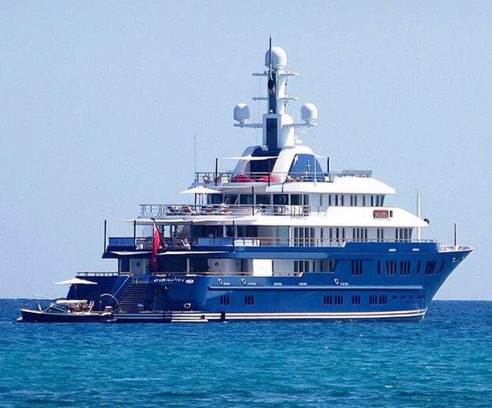 284ft Mega Yacht 'Northern Star' off the Coast of St. Tropez
