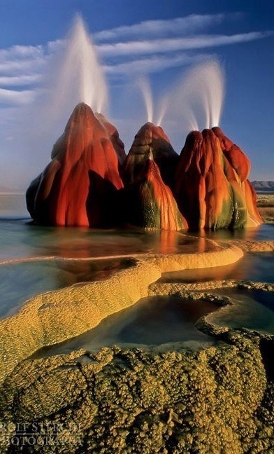 The Black Rock Desert, USA.