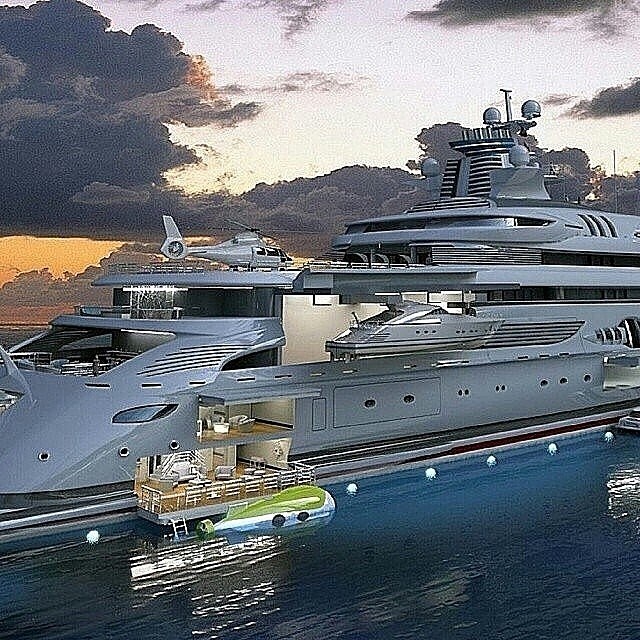 Awesome yacht.