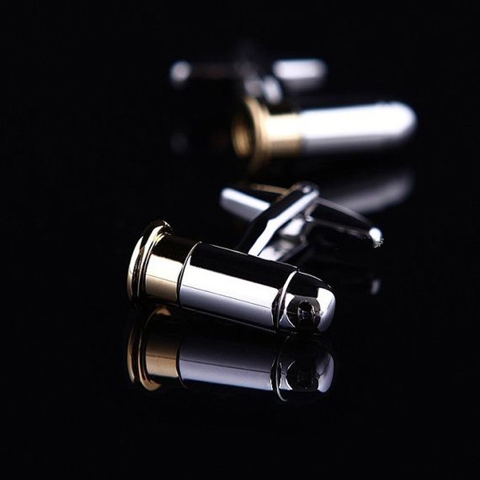 Awesome Bullet Cufflinks.