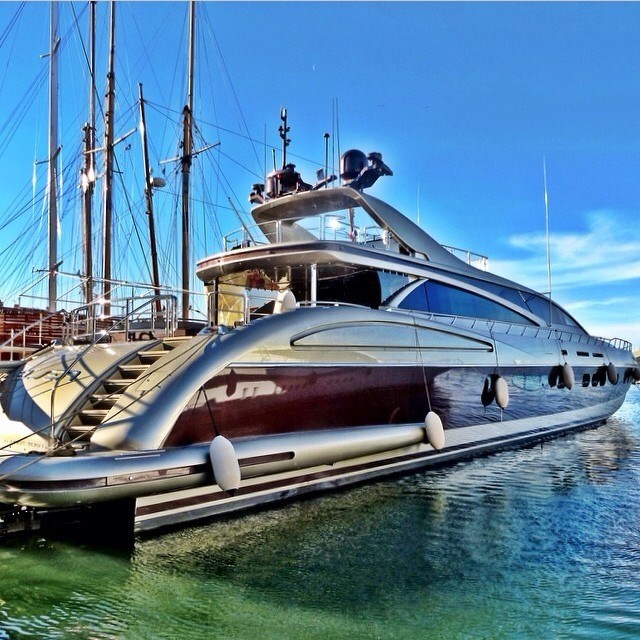 Luxury Megayacht.