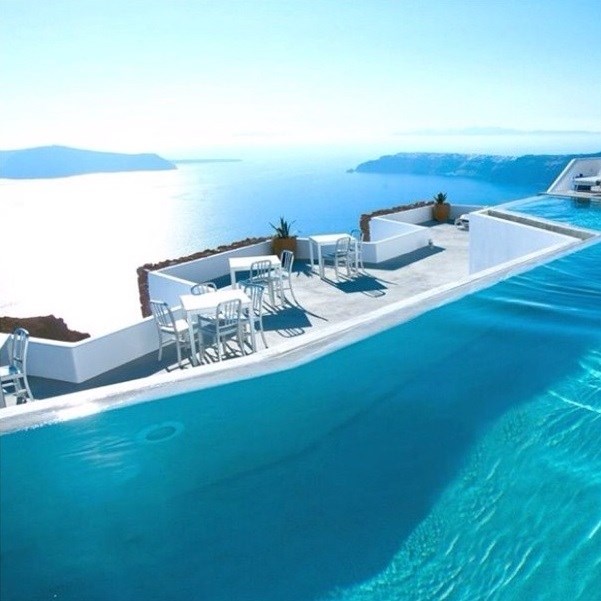 Perfect summer in Greece.