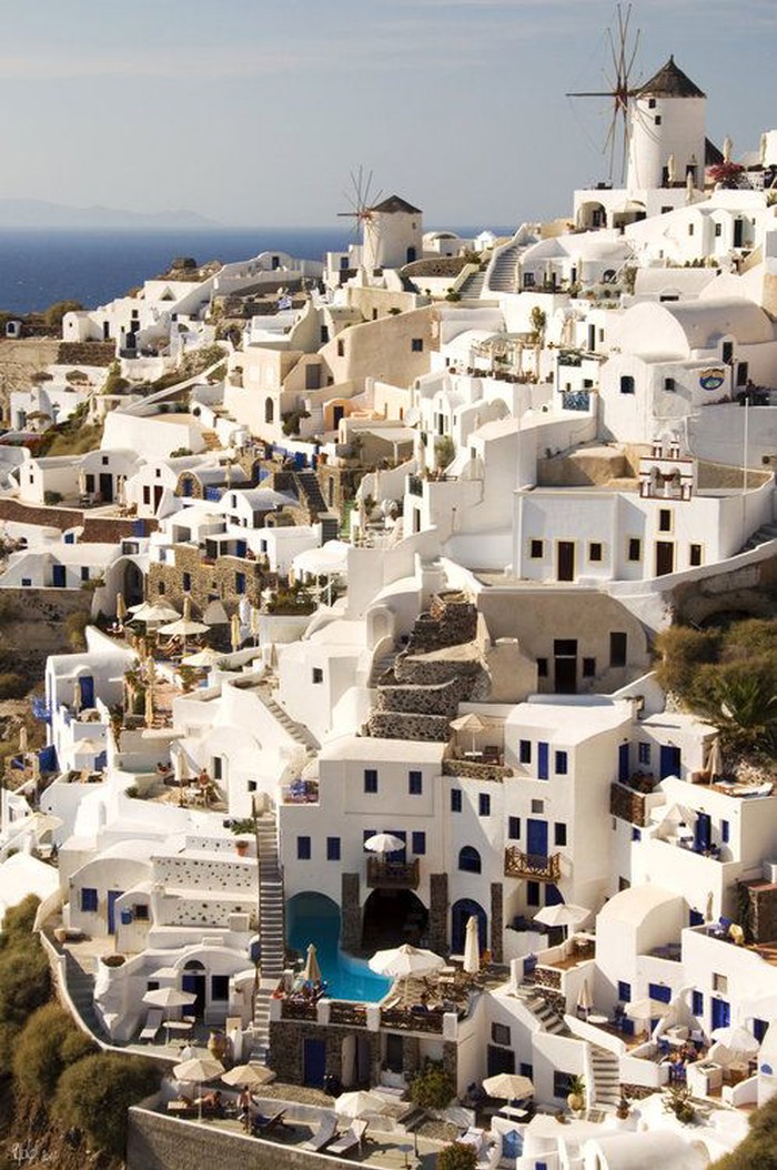 Beautiful Santorini, Greece.