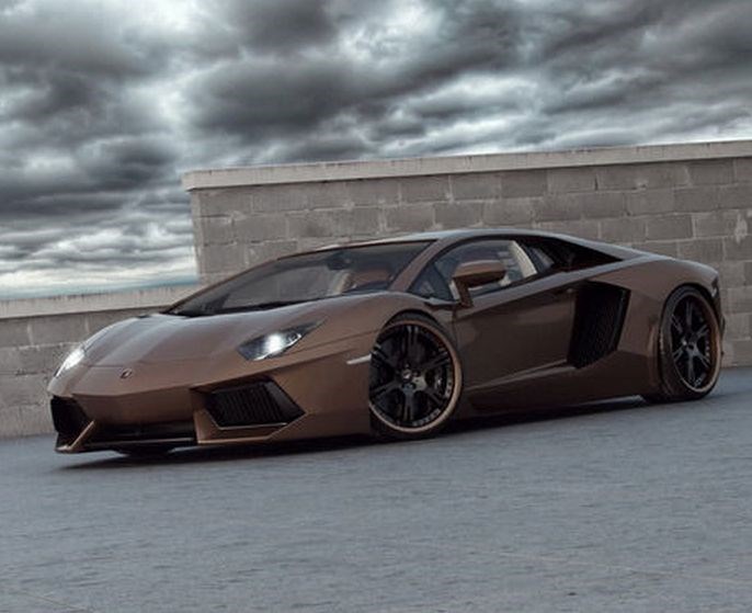 Lamborghini Aventador.