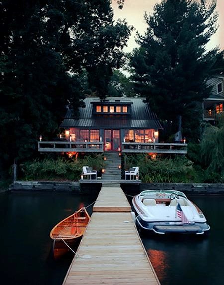 Lake house.