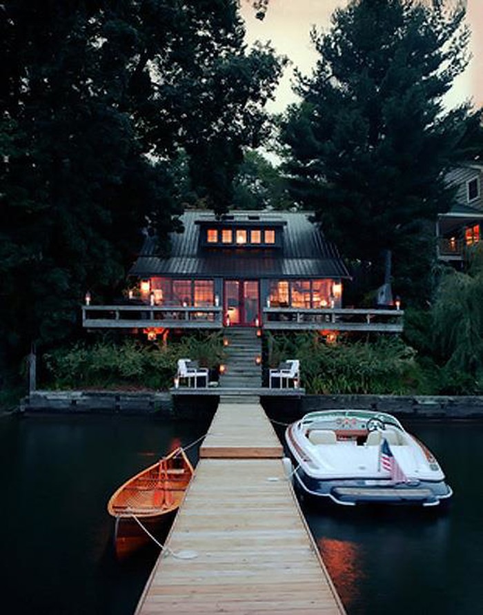 Lake house.