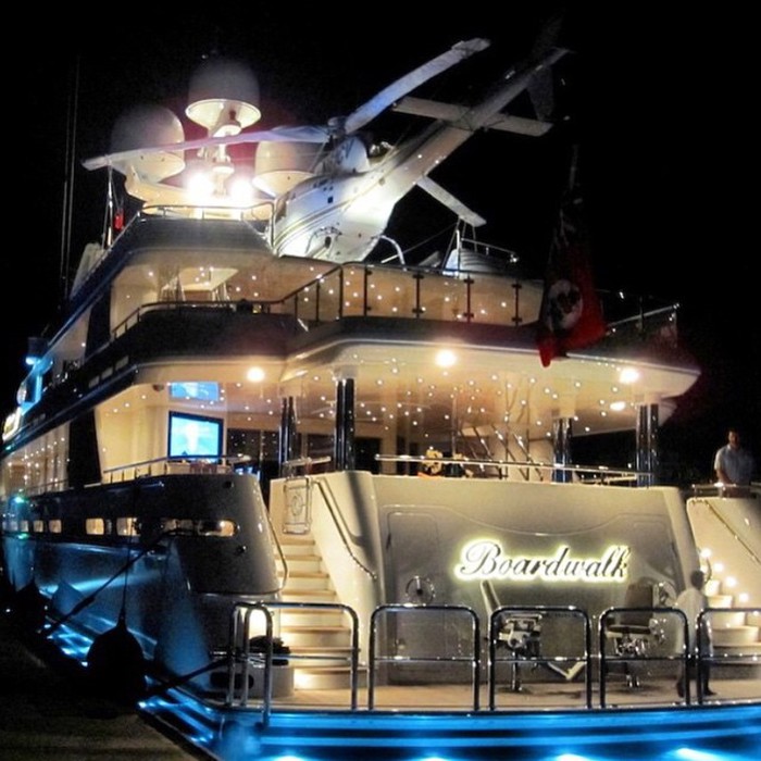 Boardwalk yacht.