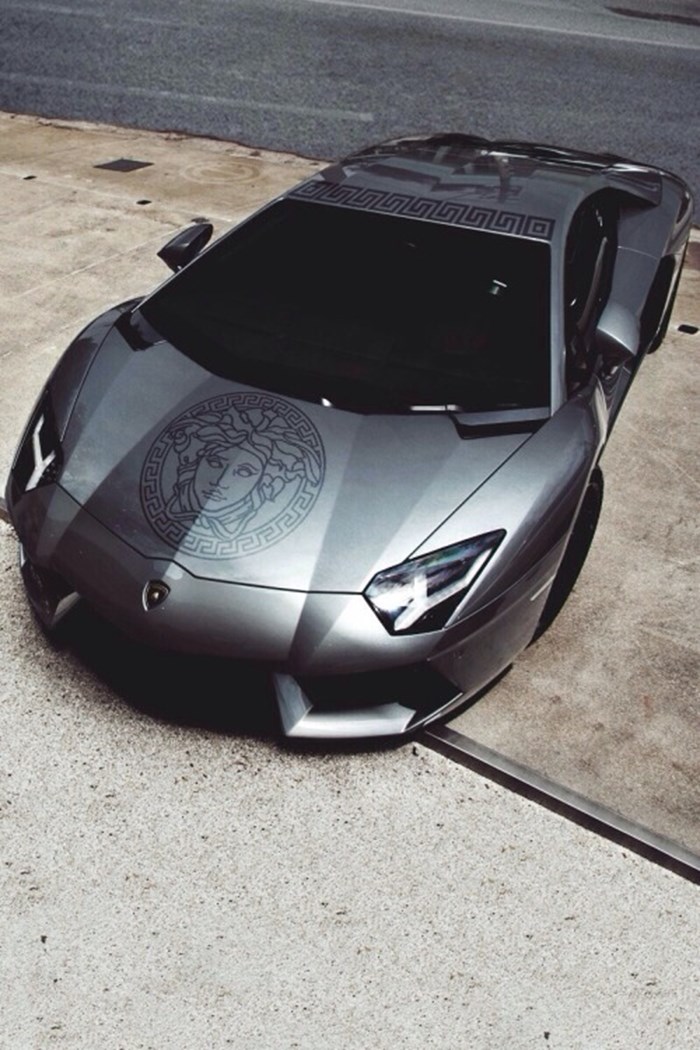 Versace meets Lamborghini.
