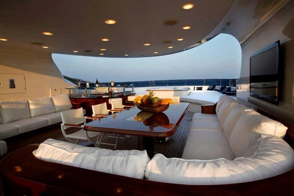 Amazing Yacht Interior.