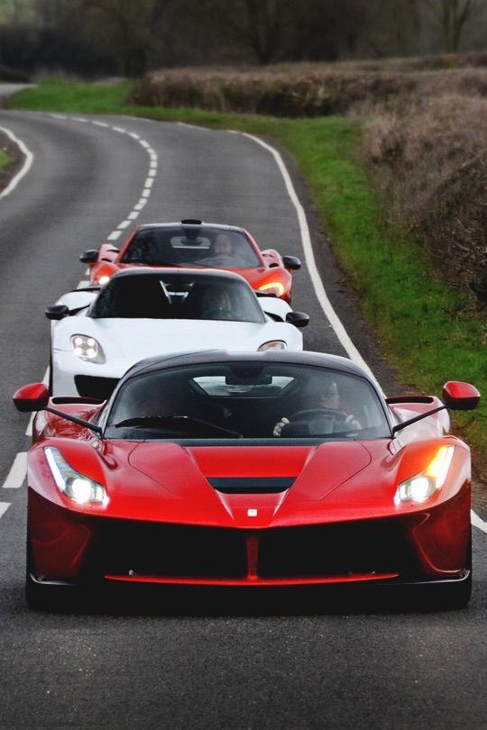 LaFerrari, 918 Spyder, P1.