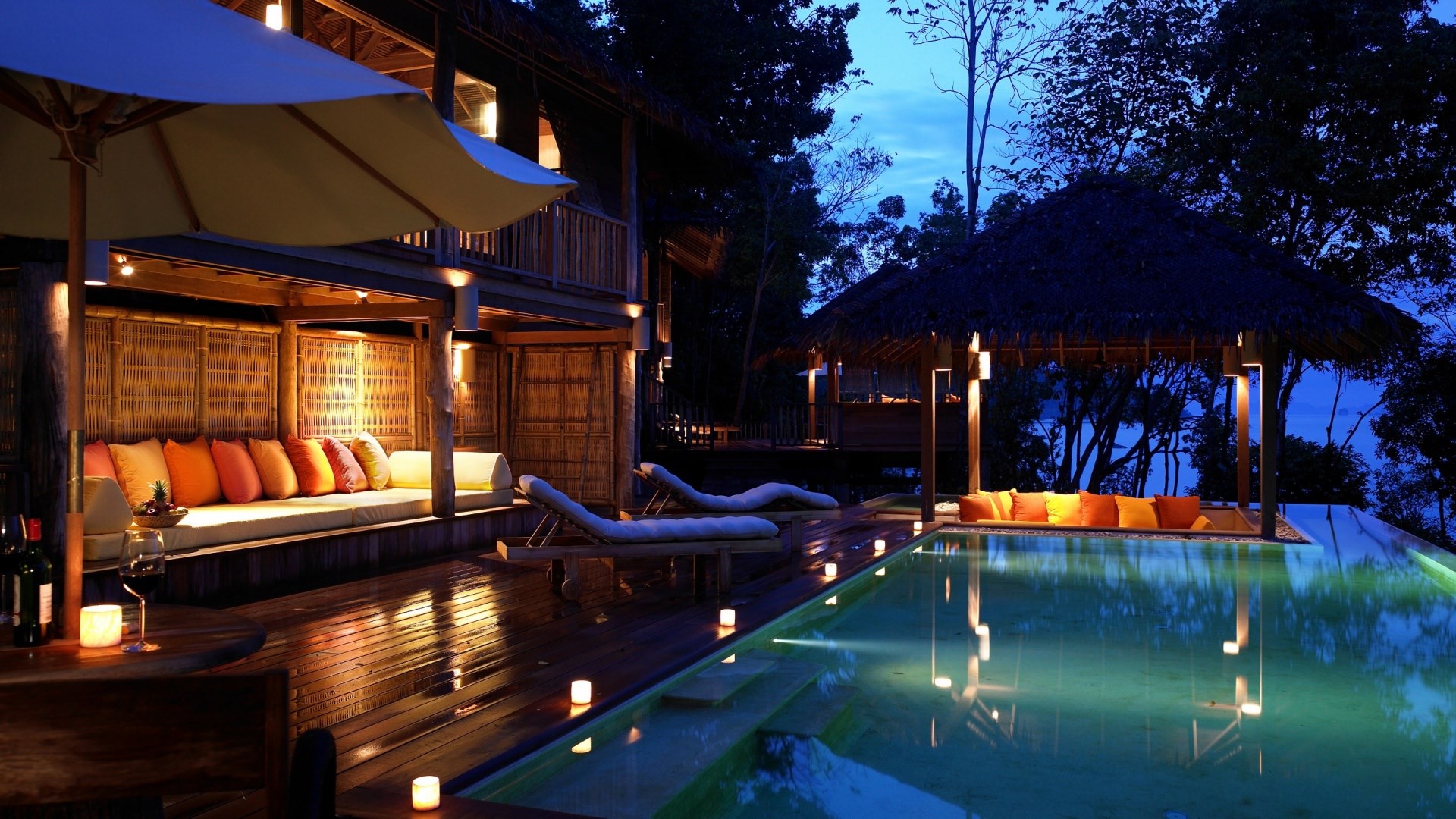 Amazing beach resort.