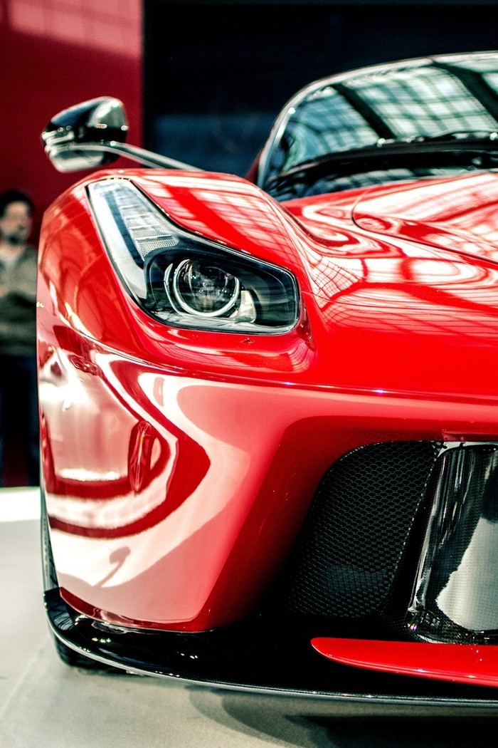 Ferrari LaFerrari Closeup.