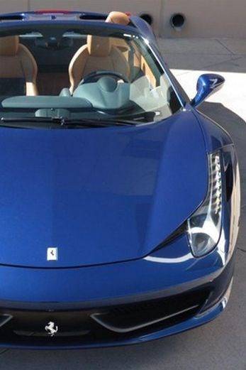 Ferrari 458 Italia Spider.