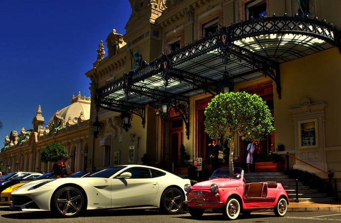 Amazing parking in Monaco