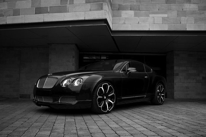 Bentley Continental Kahn edition.