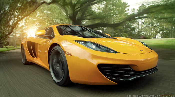 McLaren MP4-12C.