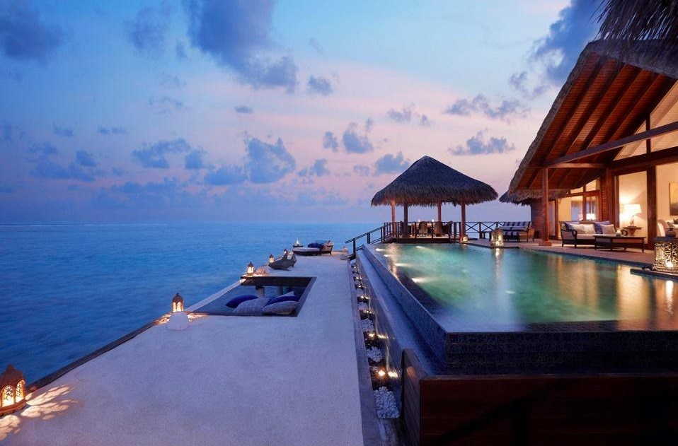 Taj Exotica Resort in Maldives.