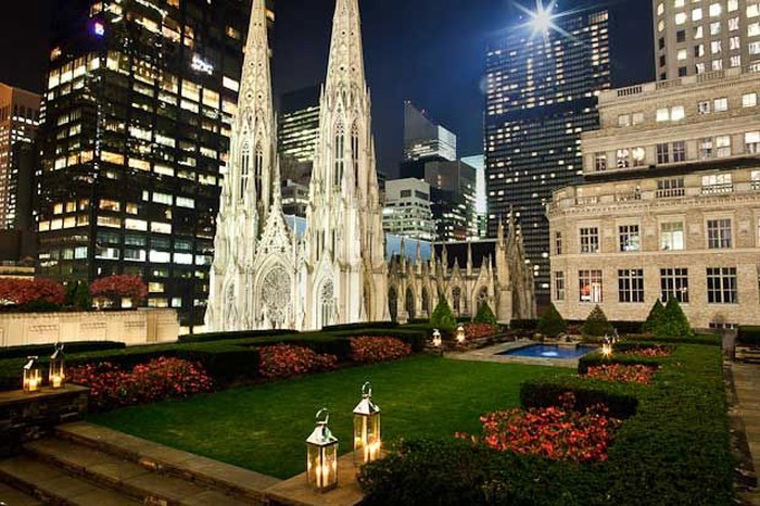 Rockefeller Center’s Rooftop Gardens.