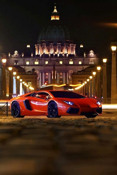 Lamborghini Aventador.