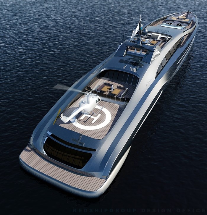 Sovereign yacht, designed by Gray Design.
