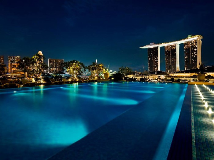 The Fullerton Bay Hotel in Singapore.