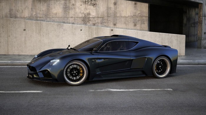Mazzanti Evantra - new Italian supercar.