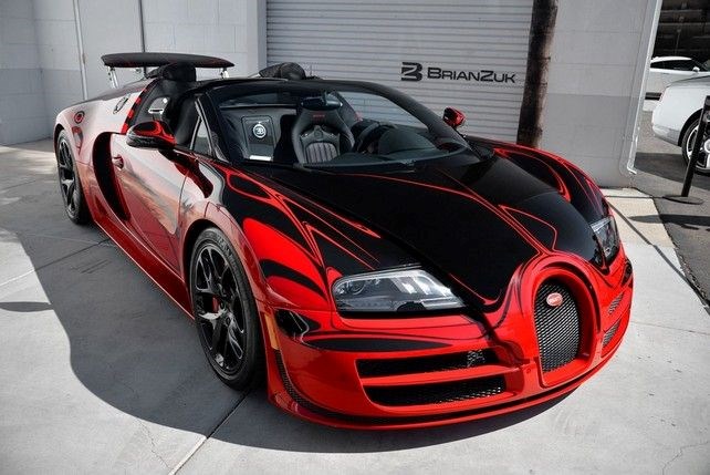 Bugatti Veyron Vitesse L'Or Rouge Edition.