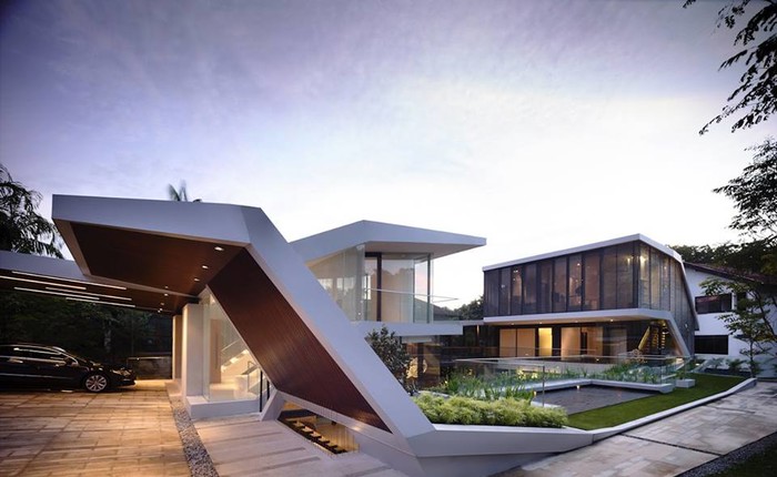 Andrew Road House by A D Lab.