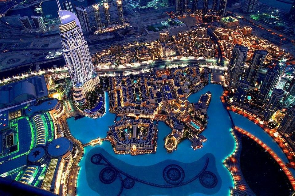 Amazing view of Dubai