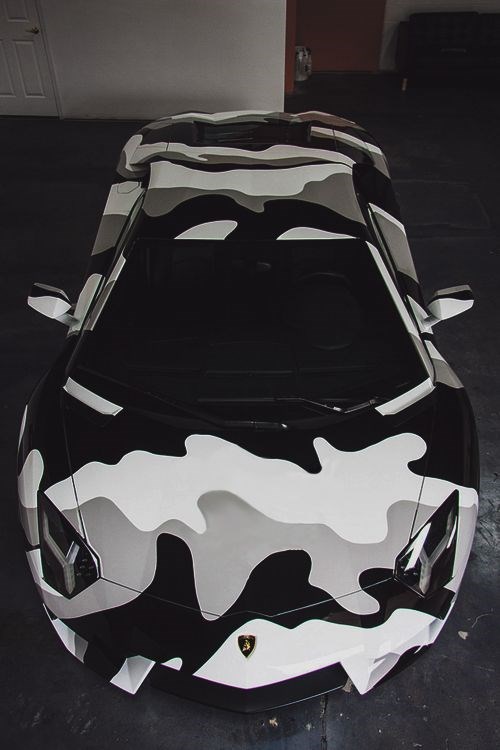 Lamborghini Camouflage.