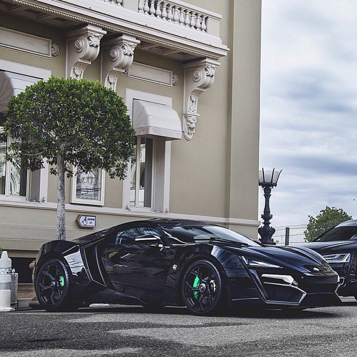 The insane $3.4M Lykan Hypersport.