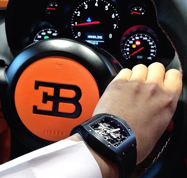 RM and Bugatti. Perfect combination!