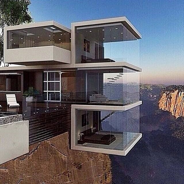 How scary is this? Would you live here?