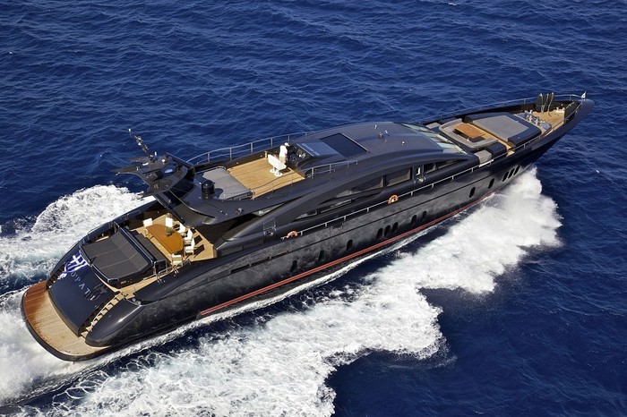 Beautiful O'Pati yacht.