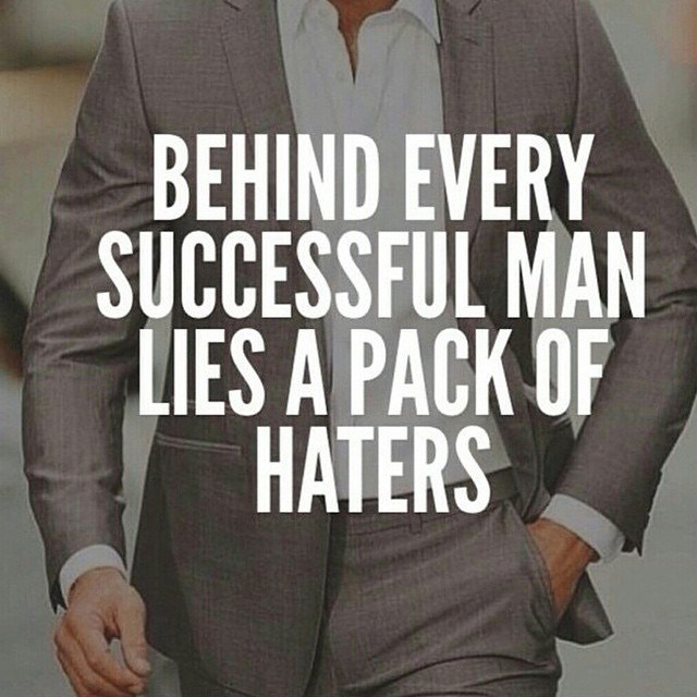 There's a reason they're behind you.