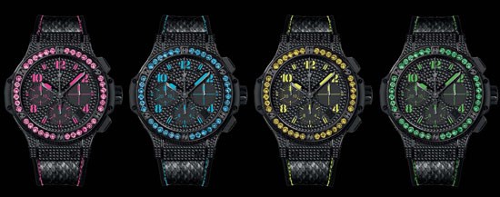 Hublot Big Bang Black Fluo Collection
