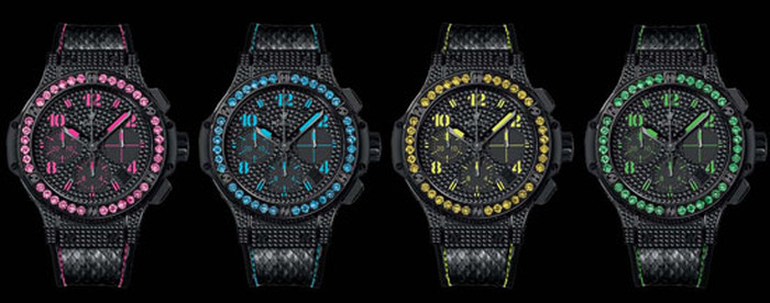 Hublot Big Bang Black Fluo Collection